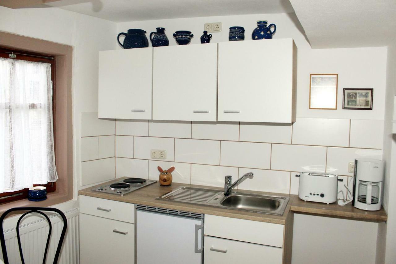 Apartmán Haus Zum Kleinen Helm Erfurt Exteriér fotografie