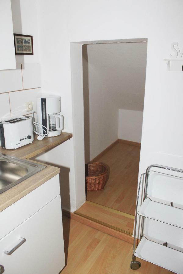 Apartmán Haus Zum Kleinen Helm Erfurt Exteriér fotografie